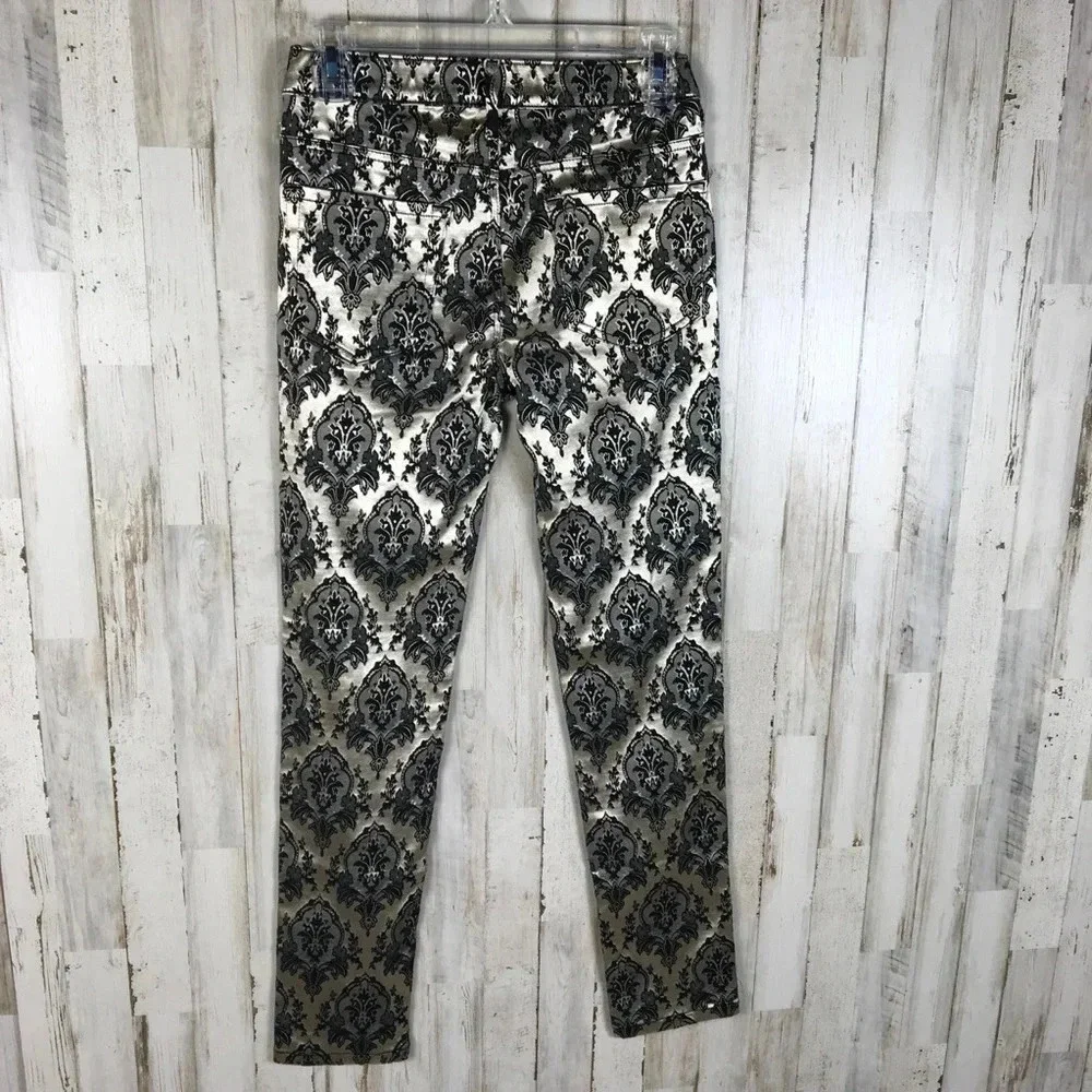 Altar’d State Golden Jacquard Tribal Pants Jegging